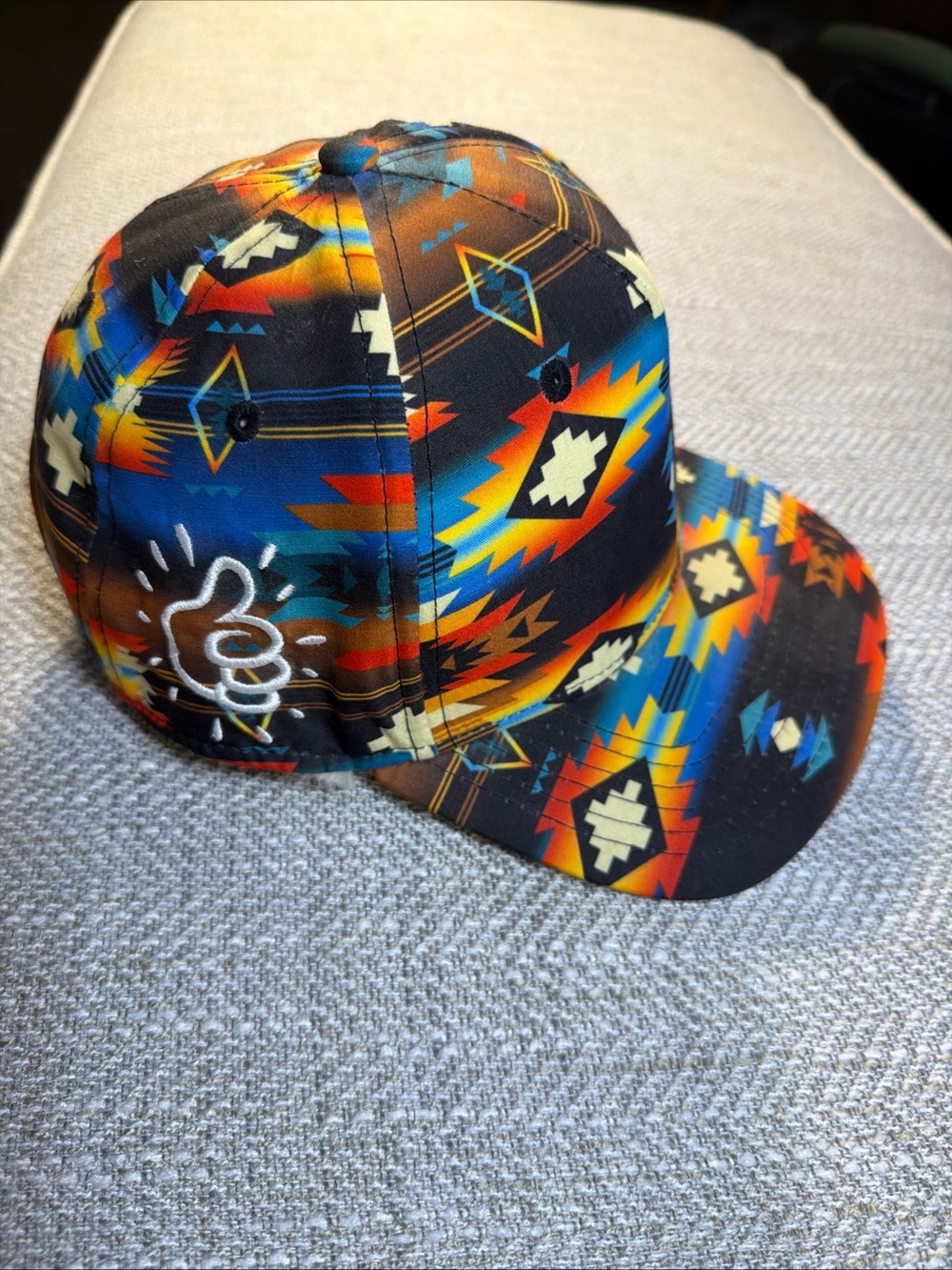 Rare NEFF × MAC MILLER Bright Tribal Native Snap Back Cap Collectible